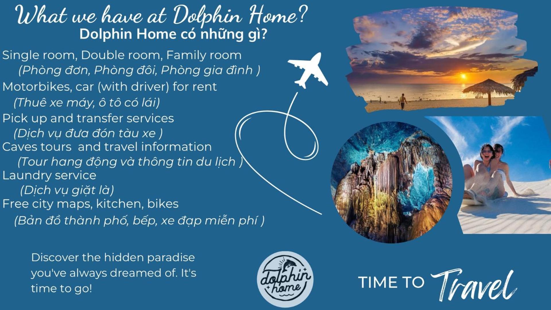 Dolphin Home Dong Hoi Exteriör bild